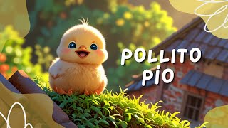 🐥🎶Pollito Pío  LETRAS🎶🎤 [upl. by Kantos986]