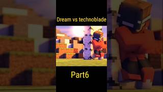 Dream vs technoblade part6 viral [upl. by Yniattirb]