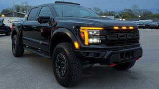 2024 Ford F150 Raptor R in Agate Black Metallic Full Walk Around [upl. by Ecniv712]