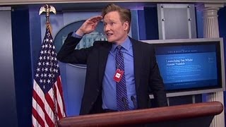 Conan visits the White House [upl. by Lrat737]