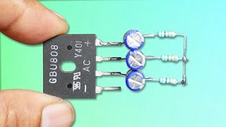 Bridge Rectifier Using Amazing innovative ideas electronicsproject [upl. by Palmore488]