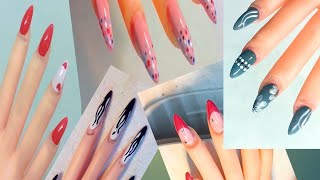 I Tried The Latest Nail Design Trends [upl. by Leitnahs]