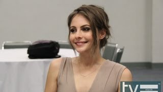 Willa Holland Interview  Arrow CW [upl. by Ennove]