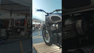 Custom Build Interceptor 650 Scrambler royalenfield motorcycle scrambler bike viralvideo 650 [upl. by Eiramanad]