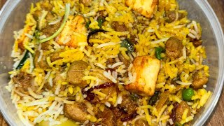 Veg Biryani Recipe  Paneer Biryani full recipe [upl. by Nyladam74]