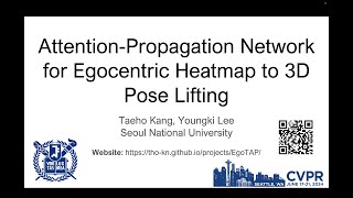 CVPR 2024 Highlight AttentionPropagation Network for Egocentric Heatmap to 3D Pose Lifting [upl. by Lemmor]