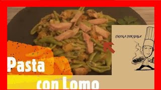 El gourmet eres tú Cómo hacer PASTA con LOMO de ORZA 🍝😋 [upl. by Assetniuq]