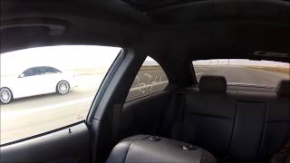 GIAC Tuned B8 S4 vs BMW 135i IntakeCatbackE85Tune  Airstrip Attack  ShiftS3ctor [upl. by Arriec]