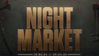 VALORANT UPCOMING quotNIGHT MARKETquot KNIFE AND GHOST UPDATES 10th APRIL 2024 [upl. by Enellek]