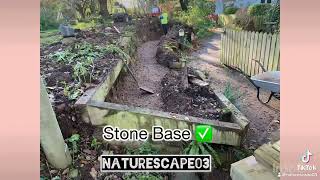 Gabion Baskets  Retaining Bank  Sleepers COLLAPSED TRENCH PART1 [upl. by Bronder]