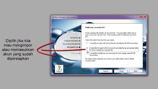 MEMBUAT DATA AWAL PERUSAHAAN PADA MYOB V18 [upl. by Warder]