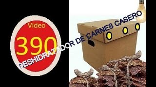 Deshidratador para CARNES de todo tipocaseroeconómico y efectivo paso a paso [upl. by Edyth]