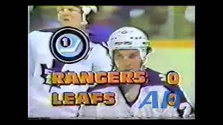 NHL Dec 2 1978 Dave WilliamsTOR v Pat HickeyNYR x2 Clips Toronto Maple Leafs New York Rangers [upl. by Scandura]