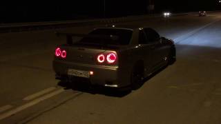 Nissan Skyline R34 Sound Prostart [upl. by Guido]