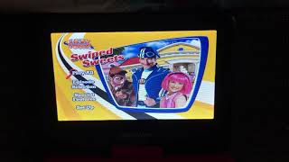 LazyTown swipe sweets 2006 DVD menu walkthrough [upl. by Malachi452]