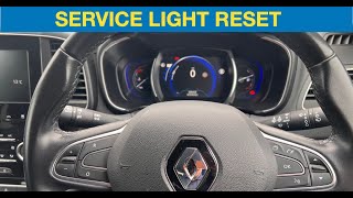 Renault Koleos Service light reset [upl. by Notsnarc438]