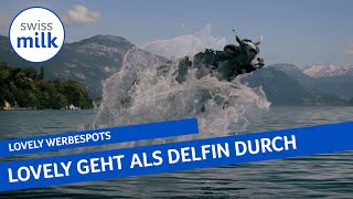 Die Kuh Lovely geht auch als Delfin durch  Werbespot  Swissmilk 2013 [upl. by Yovonnda]