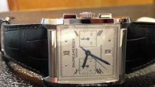 Baume amp Mercier Hampton Chronograph Ref 10032 [upl. by Rabelais497]