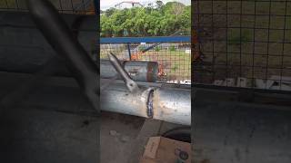 Tips and tricks Welding pipe weldingtipsandtricks weldingtutorial [upl. by Lyj]