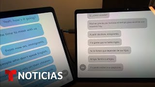 Desarrollan dispositivo traductor para apoyar a los padres  Noticias Telemundo [upl. by Ezalb943]