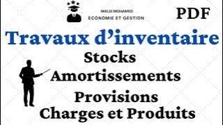 Les amortissements introduction  Travaux d’inventaire [upl. by Bendite]