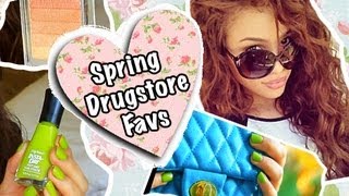 Favorite Spring Drugstore Items  AndreasChoice [upl. by Parrisch]