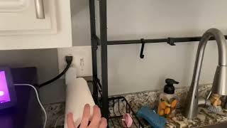 MERRYBOX Over The Sink Dish Drying Rack Adjustable Length Review [upl. by Rhyne]