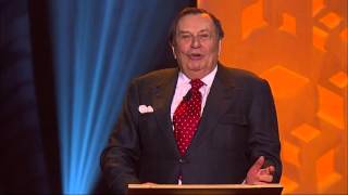 Barry Humphries MC closing  2016 Melbourne International Comedy Festival Great Debate [upl. by Bevash]