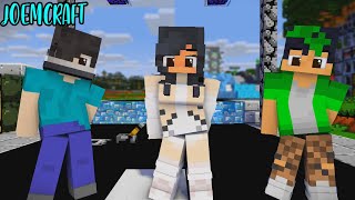 MONSTER BLOCK APHMAU CREW  WOMP WOMP MEME  GOMY GOMY DANCE  DUN DUN DANCE  Minecraft Animation [upl. by Anaibaf]