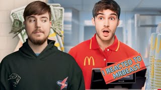 I Reacted To Offering People 100000 To Quit Their Job MrBeast [upl. by Ayitahs]