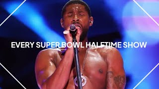 every super bowl halftime show 19902024 [upl. by Azelea]