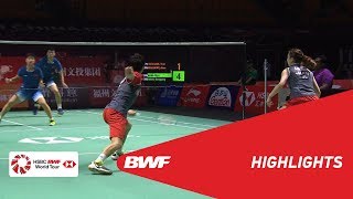 FUZHOU CHINA OPEN 2018  Badminton XD  SF  Highlights  BWF 2018 [upl. by Nrevel]