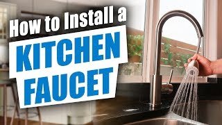 How To Replace a Kitchen Faucet [upl. by Haidebez957]