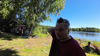 Matkamiehen juhannus  VLOG mökiltä [upl. by Aihseyn]