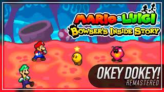 Okey Dokey Normal Battle Remaster ► Mario amp Luigi Bowsers Inside Story [upl. by Evvie]