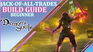 Demons Souls JackOfAllTrades Build Guide  Temple Knight Build Guide [upl. by Margreta991]