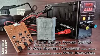 Lab Bench Power supply And Any Battery Charger 2021  Constant Voltage amp Current  Low cost [upl. by Crissie]