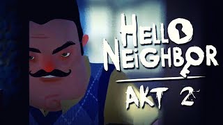 UWIĘZIONY NA PODWÓRKU WĄSATEGO KOLEGI  Hello Neighbor 2 [upl. by Theona]