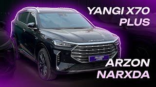 SOTILDI YANGI JETOUR X70 PLUS ARZON NARXDA [upl. by Nosloc]