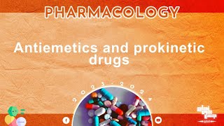 Revision of L2 Antiemetics and prokinetic drugs Pharmacology [upl. by Bull]