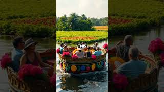 Discover Xochimilco Ancient Floating Gardens of Mexico Shorts [upl. by Iblehs]