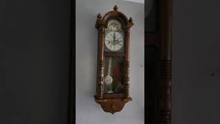 FHS Hermle Westminster chime wall clock [upl. by Henriha721]