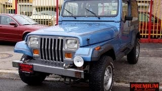 1989 Jeep Wrangler Laredo YJ 4x4 AMC [upl. by Grant]