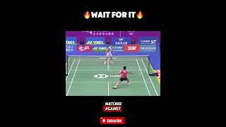 Thrilling Battle Chou Tien Chen vs Chi Yu Jen  Intense Badminton Rally [upl. by Mani47]