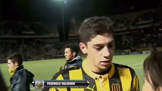 Federico valverde lost his voice while doing a post match interview 🤣 [upl. by Zarger]