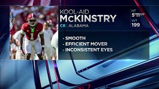 Saints pick CB KoolAid McKinstry 41st in the 2nd round  2024 NFL Draft [upl. by Teodora494]