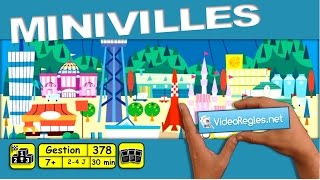 Vidéorègle jeu de société quot Minivilles quot par Yahndrev 378 sub [upl. by Gadmon]