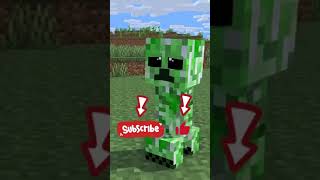 Creeper baby and creeper XXL 💀 minecraft [upl. by Aeslek982]