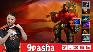 DOTA 2 9pasha the AXE OFFLANE 735b [upl. by Race]