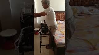 Hemiplegia petient Recovery stagephysiotherapy stroke physiotherapyvideos physiotherapy [upl. by Adnilem]